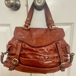 Kooba Whiskey Brown Leather Purse Bag